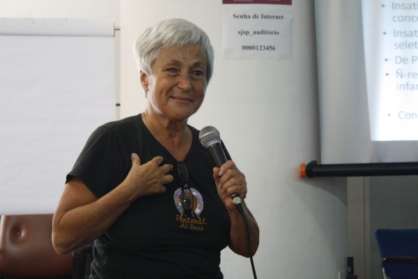 Rachel Moreno,  Psicóloga especialista em Sexualidade Humana, fundadora do Observatório da Mulher. Foto: Emílio Coutinho.